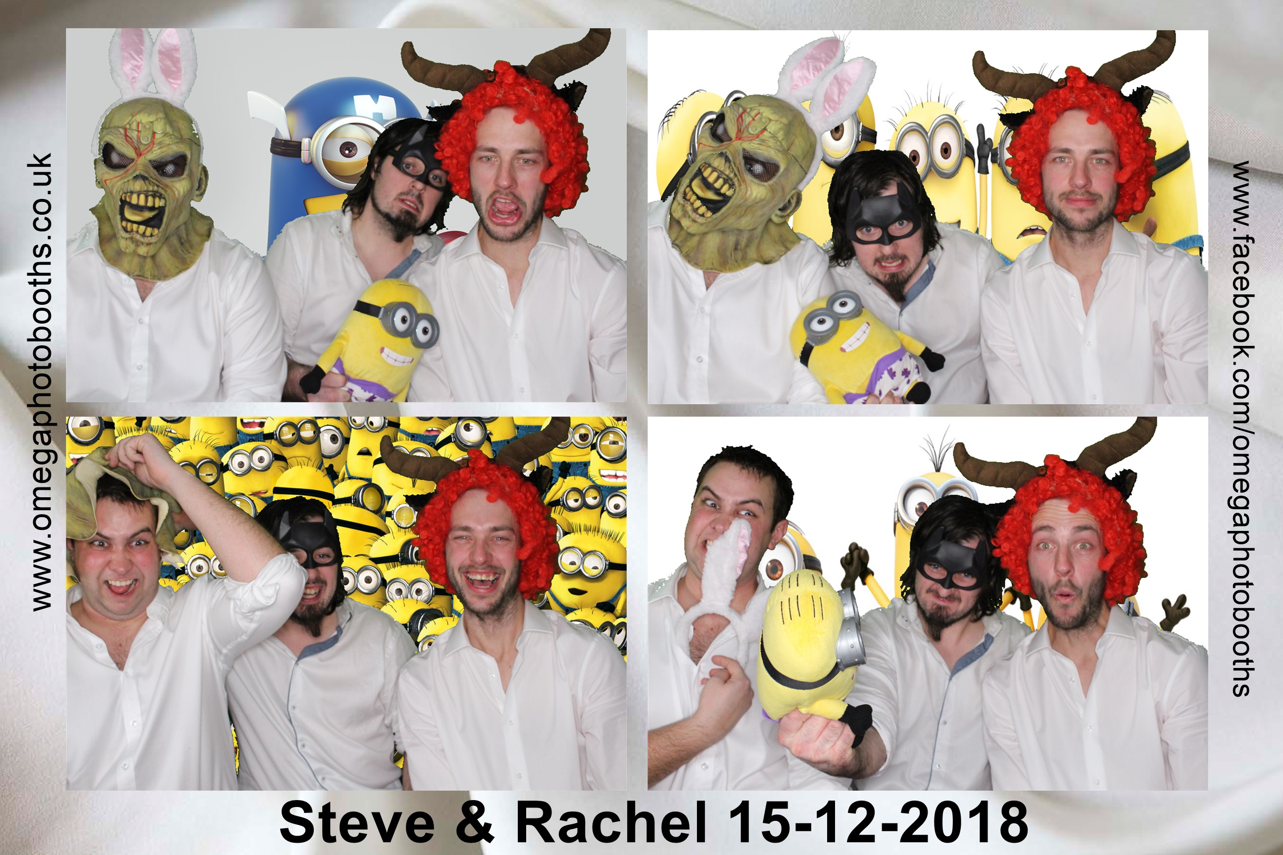 Steve and Rachel's Wedding | View more photos from the event at gallery.omegaphotobooths.co.uk/u/Omega-Photobooths/Steve-and-Rachels-Wedding